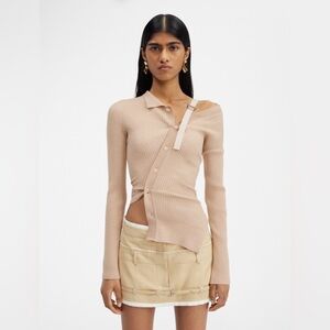 Jacquemus Black Le Chouchou 'La Maille Colin' Cardigan